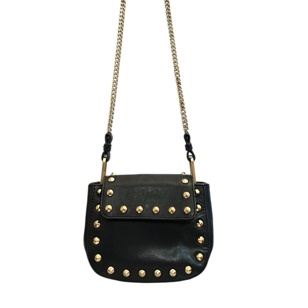 ✨ 𝐁𝐑𝐈𝐀𝐍 𝐀𝐓𝐖𝐎𝐎𝐃 Studded Mini Chain Crossbody Bag